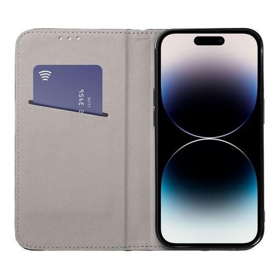 Pouzdro / obal na Motorola G35 5G burgundy - knížkové Smart Magneto