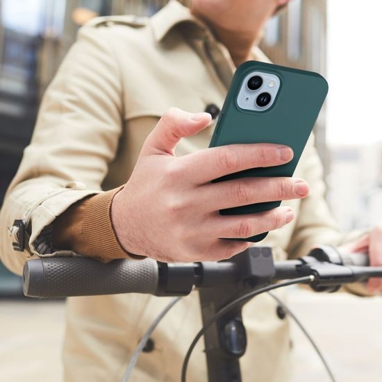 Obal / kryt na Xiaomi Redmi Note 13 Pro+ 5G tmavě zelený - MATT Case
