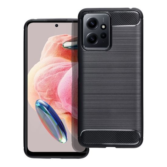 Obal / kryt na Xiaomi Redmi NOTE 12 5G černý - CARBON Case