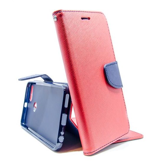 Puzdro / obal pre Huawei Mate 10 červené / modré - kniha Fancy Book