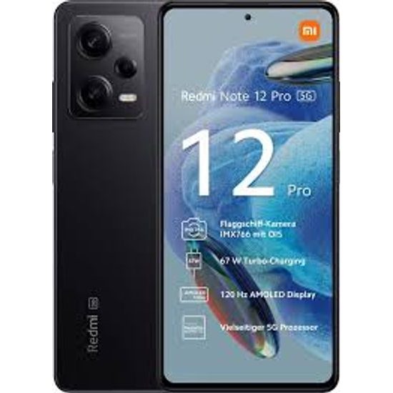 Xiaomi Redmi Note 12 Pro 5G 6GB/128GB černý - použitý (B+)