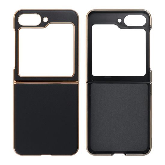 Obal / kryt na Samsung Galaxy Z Flip 6 5G čierny - VOUGE Case