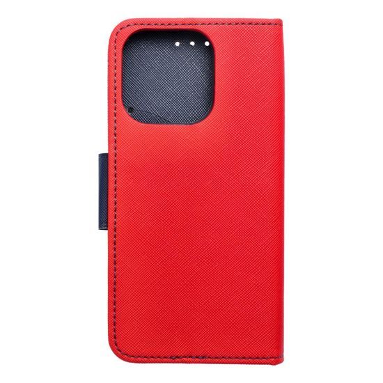 Pouzdro / obal na Apple iPhone 16 Pro červené - knížkové Fancy Book