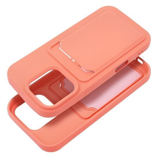 Obal / kryt na Apple iPhone 16 Pro růžový - Card Case