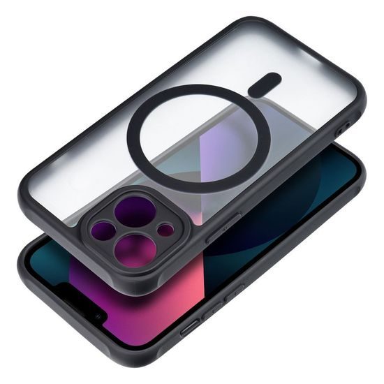 Obal / kryt na Apple iPhone 13 černé - Full Matte Mag Cover