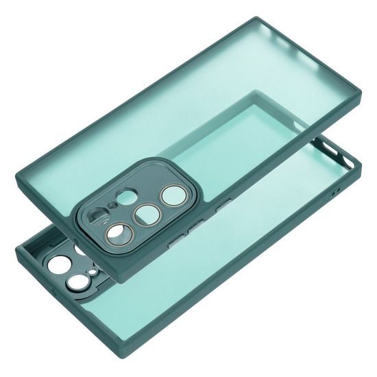 Obal / kryt na Samsung Galaxy S22 Ultra zelené - VARIETE
