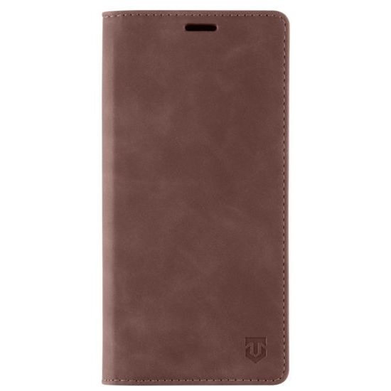 Puzdro / obal na Realme C21Y/C25Y hnedý - kniha Tactical Xproof