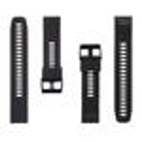 Silikonový Řemínek pro Garmin Fenix 5 / 6 / 7 QuickFit 22mm černý - Tactical