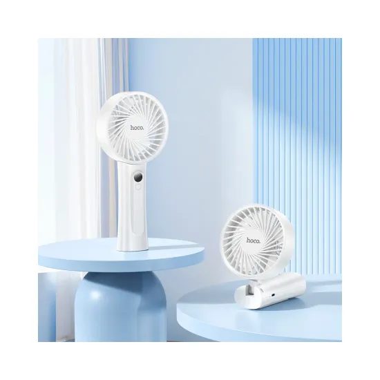 Ruční větrák HX20 bílý - HOCO