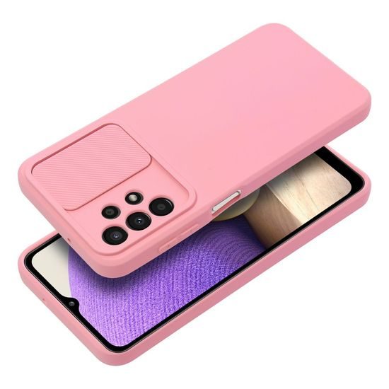 Obal / kryt na Samsung Galaxy A32 5G růžový - SLIDE Case