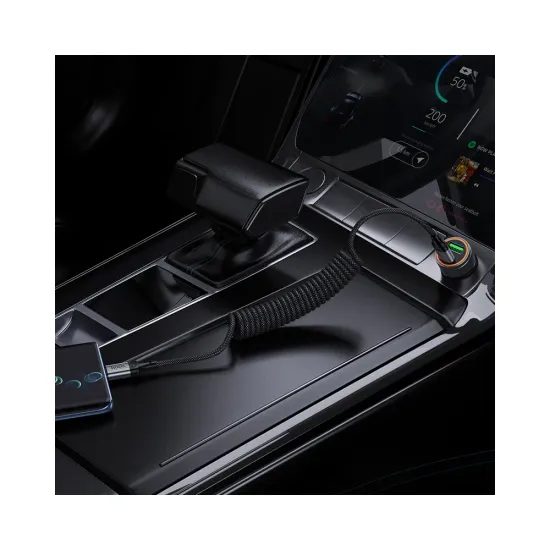 Rychlonabíjecí datový kabel USB C / C PD 3A 1,5 m černý - HOCO