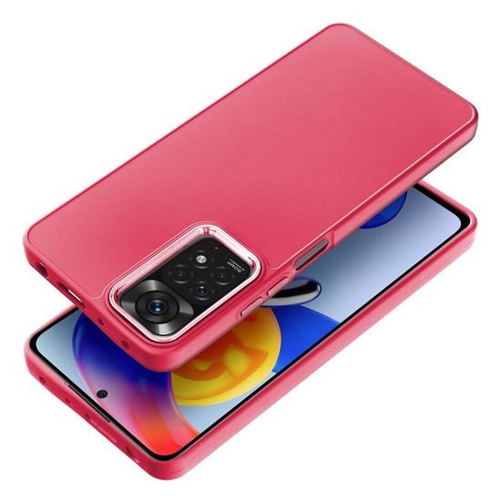 Obal / kryt na Xiaomi Redmi NOTE 11 / 11S tmavě růžový - FRAME