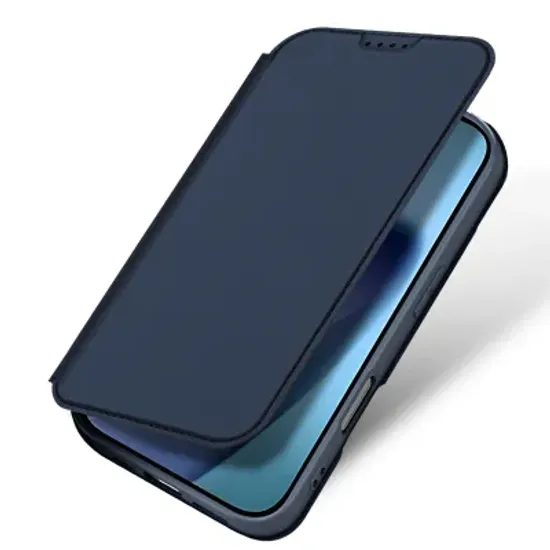Pouzdro / obal na Apple iPhone 17 modré - knížkové DUX DUCIS