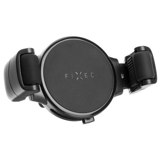 Univerzální držák s uchycením do mřížky ventilace černý - FIXED Roll 2 Vent