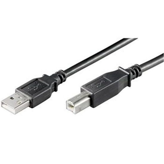 Prémiový kábel USB k tlačiarni 1 m - čierny