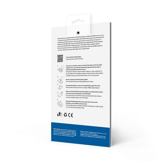 Tvrdené / ochranné sklo Apple iPhone XR / iPhone 11 čierne - BlueStar 5D