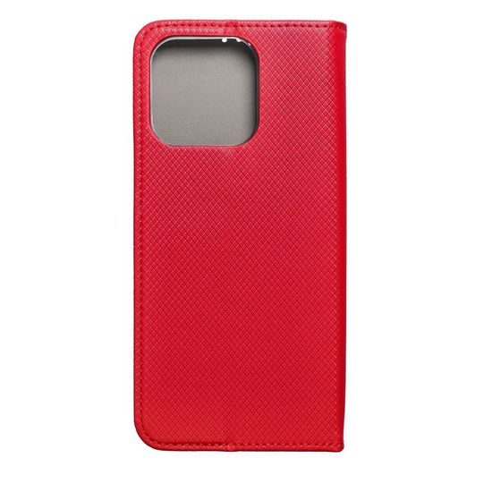 Pouzdro / obal na Xiaomi Redmi 12c červený - Knížkové Smart case