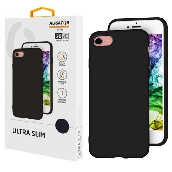 Obal / kryt pre Samsung Galaxy A20s čierny - ALIGATOR