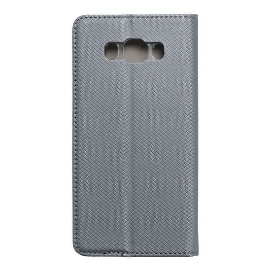 Puzdro / obal na Samsung Galaxy J7 2016 sivé - kniha SMART