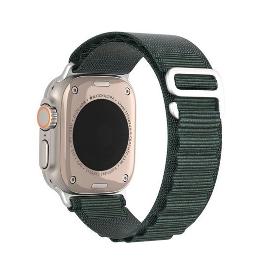 Řemínek nylonový pro Apple Watch 42/44/45/49mm zelený -DUX DUCIS