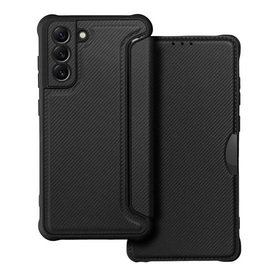 Pouzdro / obal na Samsung Galaxy S21 FE černé - knížkové RAZOR