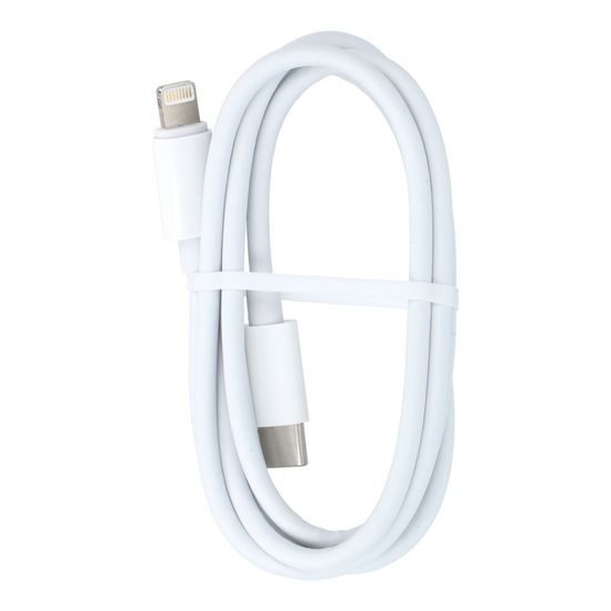 Kabel USB Typ-C - Lightning 8-pin 1M PD20W 3A - bílý + krabička