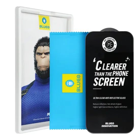 Tvrzené / ochranné sklo Apple iPhone 17 Pro Max 5D Mr. Monkey (Strong Premium Ultra Clear AR)