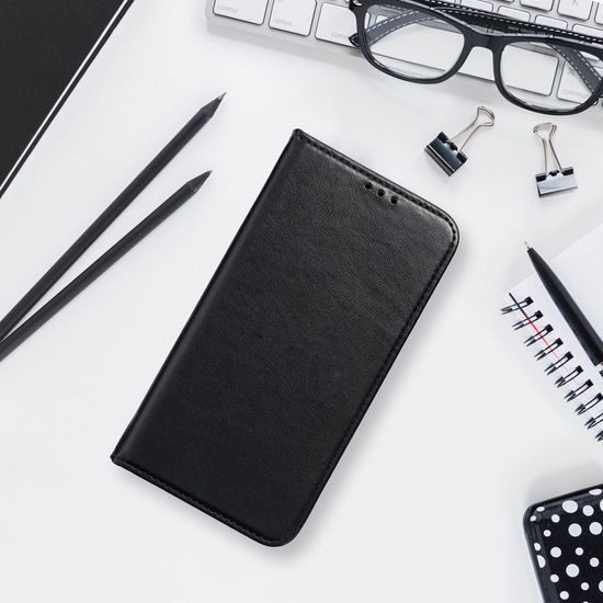 Pouzdro / obal na Apple iPhone 15 Pro Max černé - knížkové Smart Magneto Book