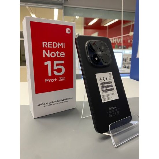 Xiaomi Redmi Note 15 Pro+ 5G 8GB/256GB černý- použitý (ZÁNOVNÍ)