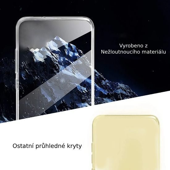 Obal / kryt na Vivo V50 Lite transparentní