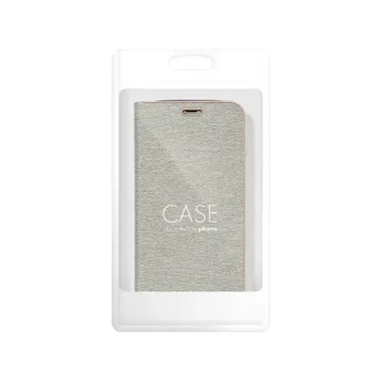 Pouzdro / obal na Samsung Galaxy A17 šedé - knížkové LUNA BOOK