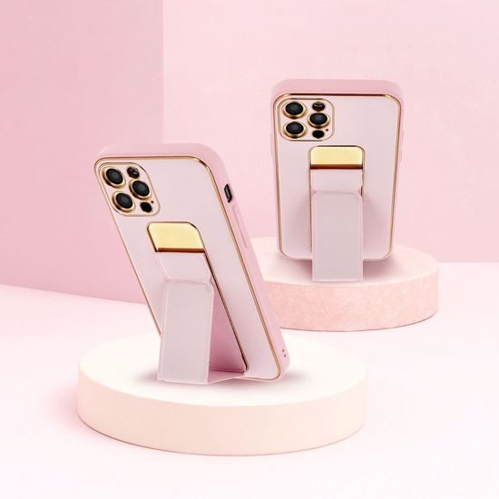 Obal / kryt pre Apple iPhone 11 Pro 2019 (5,8) ružové - Forcell Leather