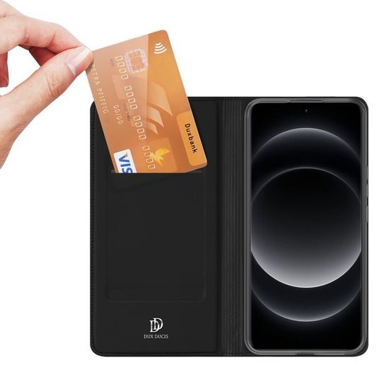 Pouzdro / obal na Xiaomi 14 Ultra černé - knížkové DUX DUCIS