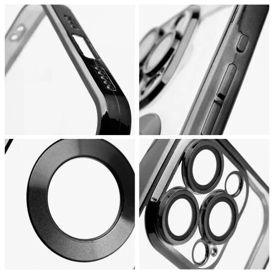 Obal / kryt na Apple iPhone 16e černý - Case Glam