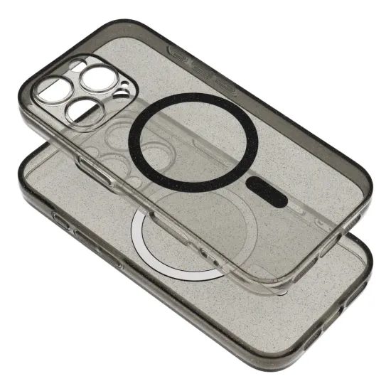 Obal / kryt na Samsung Galaxy S25 černý - Clear Mag Cover