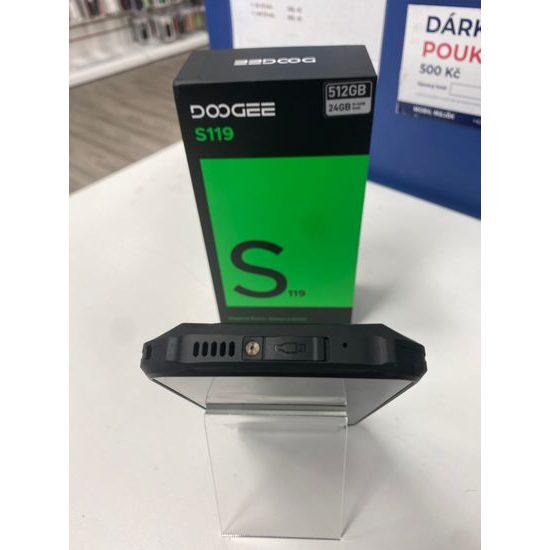 Doogee s119 8GB/512GB černý - použitý (A-)