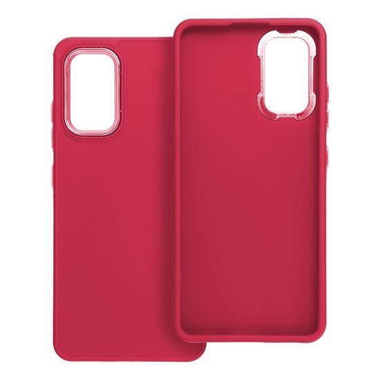 Obal / kryt na Samsung Galaxy A32 4G červený - FRAME Case