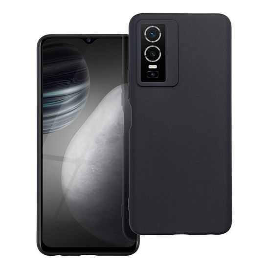Obal / kryt na Vivo Y76 5G čierny - MATT Case