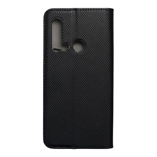 Puzdro / obal pre Huawei P20 Lite 2019 čierne - kniha Smart Case