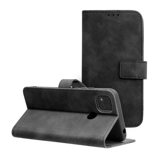 Pouzdro / obal na Xiaomi Redmi 9C černé - knížkové Forcell Tender