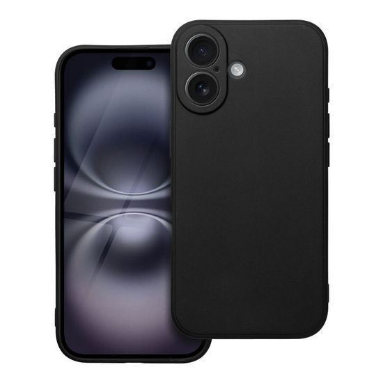 Obal / kryt na Apple iPhone 16 černý - MATT