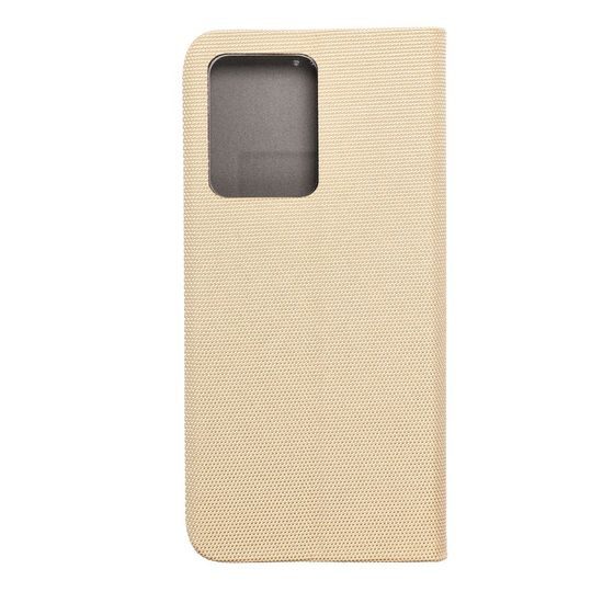 Puzdro / obal na Xiaomi Redmi Note 12 PRO 5G zlatý - kniha SENSITIVE