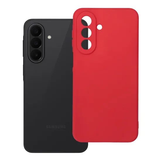Obal / kryt na Samsung Galaxy A27 5G červený - Soft