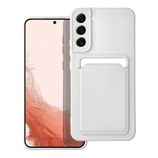 Obal / kryt na Samsung Galaxy S22 plus bílý - Forcell Card