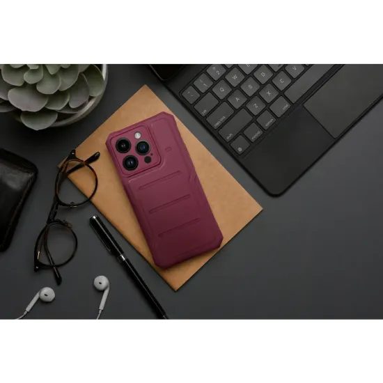 Obal / kryt na Xiaomi Redmi Note 12S vínový - HEAVY DUTY
