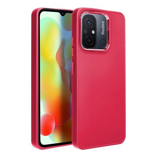 Obal / kryt na Xiaomi Redmi 12C červené - Frame
