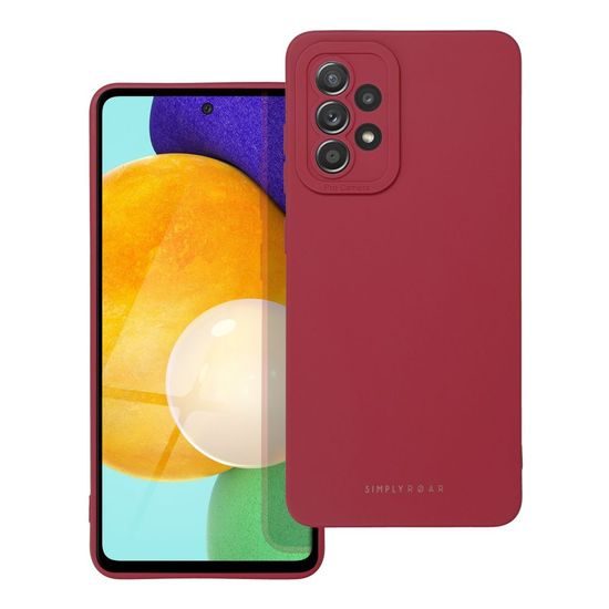Obal / kryt na Samsung Galaxy A52 5G / A52 LTE (4G) / A52s 5G červený - Luna case