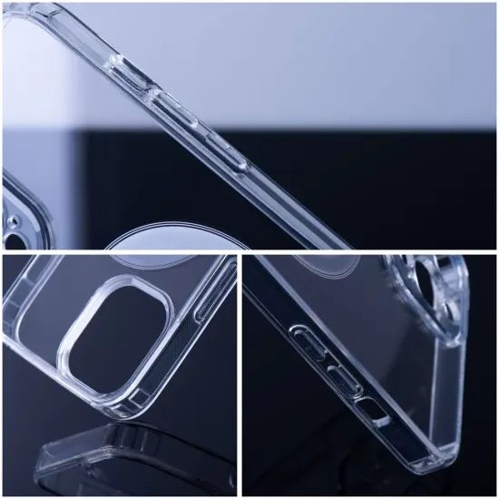 Obal / kryt na Samsung Galaxy S22 Plus s MagSafe průhledný - Clear Mag Cover (STR)