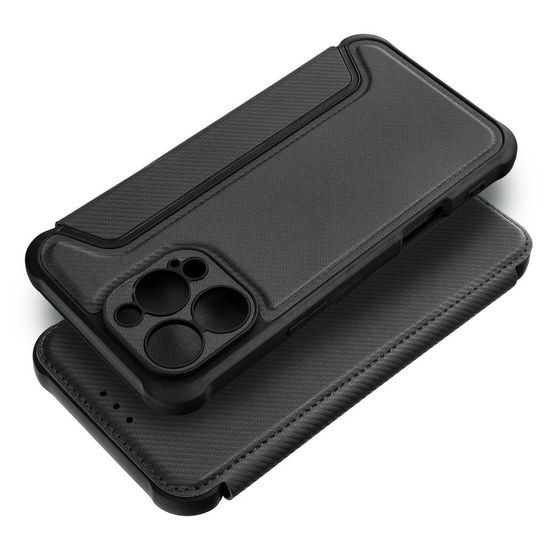 Pouzdro / obal na Apple iPhone 16 Pro Max černé - knížkové RAZOR