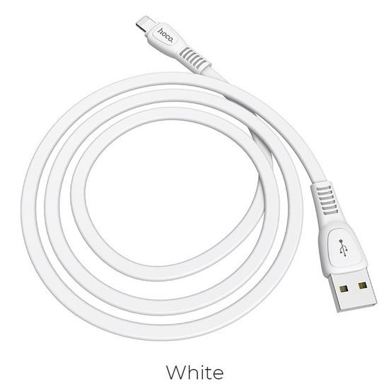 Nabíjecí a datový kabel pro iPhone USB / Lightning 1 m bílý - HOCO Noah NEO